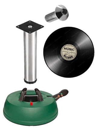 Tisch, Bein, Platte, Schraube